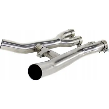 Výfuk pro motocykl XJR 1200 1995 - 1998 Závodní svod a středový díl výfuku DOMINATOR