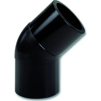 Vodovodní potrubí Koleno 45° Eurostandard PE 100/ PE 100 RC na tupo, d140 mm, SDR 17,6, PN 10