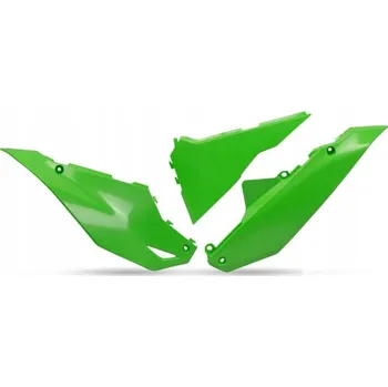 Ufo Boční plasty zadní Kawasaki Kxf 450 '24, Zelená barva