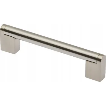 Nábytkové kování Nábytková úchytka GTV 336, C=128 mm, L=148 mm, ocel UZ-336128-06