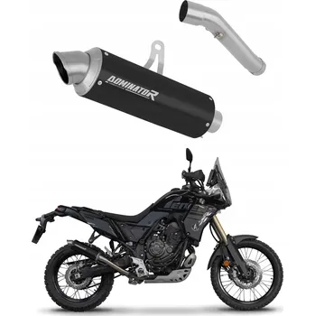 Výfuk pro motocykl Yamaha Tenere 700 2019 - 2020 výfuk tlumič GPF BLACK s dB killerem