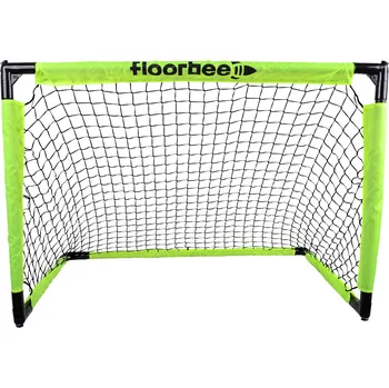 Florbalová branka Floorbee Score Up 3.0 skládací branka se sítí žlutá 90 x 60 cm