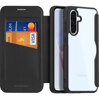 Pouzdro na mobilní telefon Pouzdro s klopou Dux Ducis pro Samsung Galaxy A36, Galaxy A56, černé