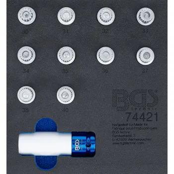 Autodílna Sada nářadí pro demontáž a zajištění šroubů kol BGS 74421