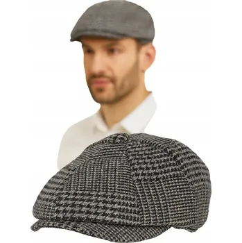 Čepice Pánská Čepice Kaszkiet Peaky Blinders K277A Vzor Pepito, Zateplená 57–59 cm PolarFashion