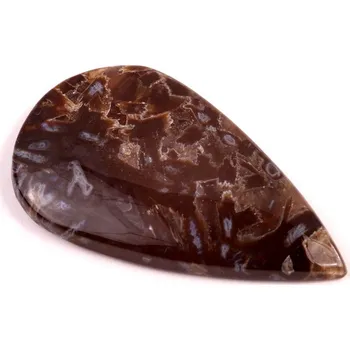 Sběratelství Kabošon Turecký Tyčinkový Achát č.6592 (51x30x6mm)