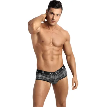 Boxerky Pánské boxerky otevřené Balance jock bikini - Anais Barva: šedá, Velikost: L