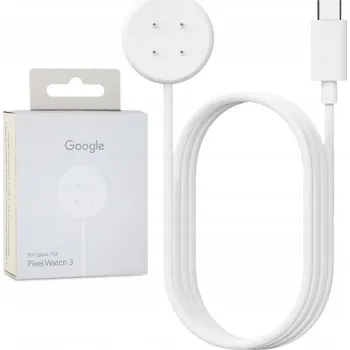 Chytré hodinky Nabíječka pro chytré hodinky GOOGLE Pixel Watch 3, bílá