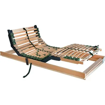 Postelový rošt Ahorn Portoflex Motor flat Kombi P pravý s bezšňůrovým ovládáním 140x200