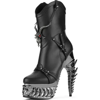 Dámské lodičky boty na podpatku dámské - Baphometica - HADES - HDS009