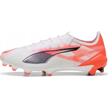 Kopačky Fotbalová obuv pánské PUMA Ultra 5 Ultimate FG white/puma black/red 39 EU
