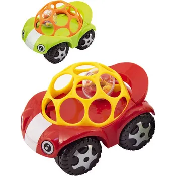 Auto 11cm baby autíčko s chrastící kuličkou s očima 2 barvy pro miminko | 31