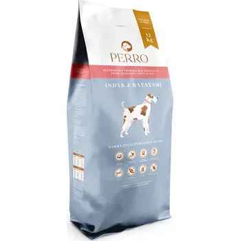 Krmivo pro psa Perro krůta s batáty 12 kg krmivo bez obilovin pro psy středních a velkých plemen