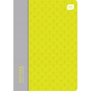 Sešit A5 s linkami, měkká barevná obálka, zápisník Interdruk, 60 listů