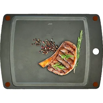Kuchyňské prkénko Krájecí deska 44 cm GOURMET CHEF Hnědá / JADE