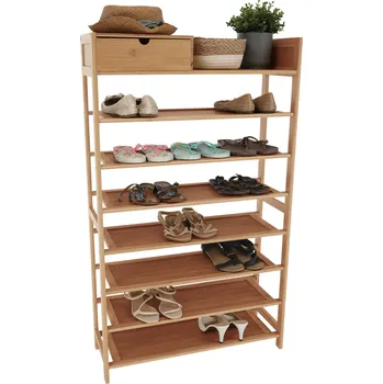 Botník Tempo Kondela Botník, 7-řadový, bambus, KATLEY