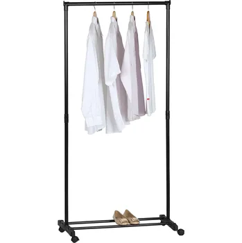 Věšák Tempo Kondela Pojízdný věšák, černá, VANDER