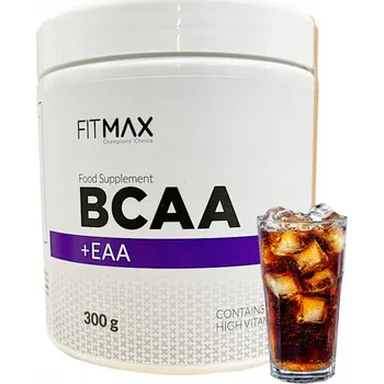 Aminokyselina BCAA EAA prášek FitMax 300 g příchuť cola