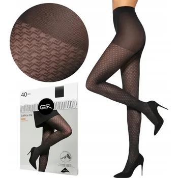 Dámské punčochy Punčocháče Gatta Lattice 02 40 DEN, velikost 3-M