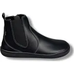 FARE MID-WIDE CHELSEA – dívčí/dámské barefoot kotníkové boty z kůže černé - 41