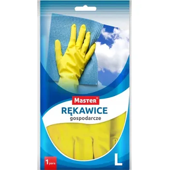 Pracovní rukavice Rukavice opakovaně použitelné Master vel. L latexové 2 ks