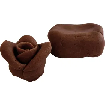 Pravý marcipán tmavě hnědý 30% mandlí (150 g)