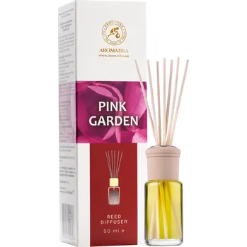 Aroma difuzér AROMATIKA: Vonný difuzér „Růžová zahrada“ 50ml
