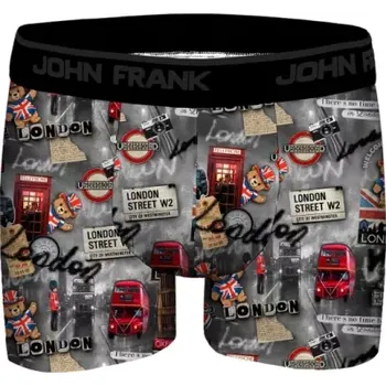 Boxerky JFBD381 - pánské boxerky John Frank, XL, mix vzor