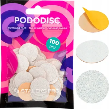 Vrták Staleks Pododisk Pro Pilník bílý M hrubost 100