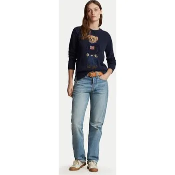 Pánský svetr Polo Ralph Lauren Svetr 211927070001 Tmavomodrá Relaxed Fit XXL