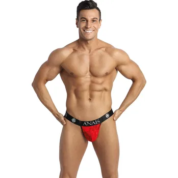 Slipy Pánské slipy otevřené Brave jock strap - Anais Barva: červená, Velikost: XXL