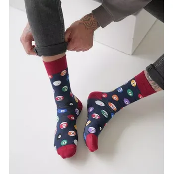 Pánské ponožky Kulečník - 39-42 / tmavě modrá