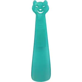 Lžíce na botu VTR Dětská lžíce Buble 18cm - kočka Barva: Zelená průsvitná