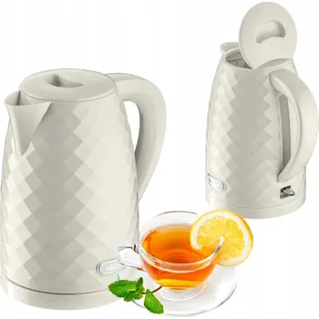 Rychlovarná konvice Rychlovarná konvice Zelmer ZCK7632F Fryderyk 2200 W 1,7 l béžová/hnědá