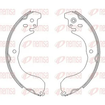 Brzdová čelist Brzdové pakny REMSA 4265.01