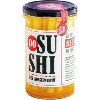 Nakládaná ředkev na sushi 500g bez konzervantů