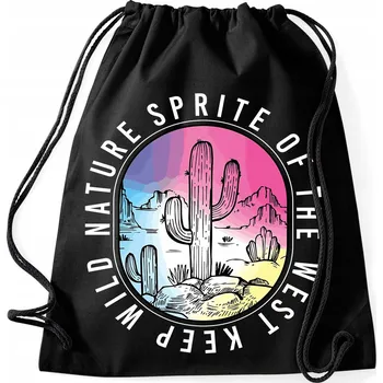 Sportovní taška Černá taška na nákupy | Boty | Do posilovny Dárek pro kamarádku Keep Wild