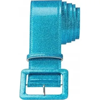 Opasek PÁSEK BROKÁTOVÝ MODRÝ