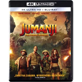 Blu-ray film Jumanji: Przygoda w dżungli Blu-ray disk