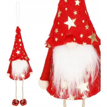 Vánoční dekorace Zdobená Vánoční Koule , tvarované Vánoční Baňky , elf, 33 cm, 1 ks