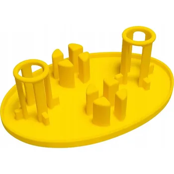 Příslušenství pro výrobník sody ODKAPÁVAČ STOJAN ŽLUTÝ NA 2 SKLENĚNÉ LAHVE PRO SODA STREAM BRITA