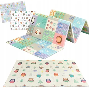 Hrací deka OBOUSTRANNÁ PĚNOVÁ PODLOŽKA SKLÁDACÍ XPE 200x150 LES