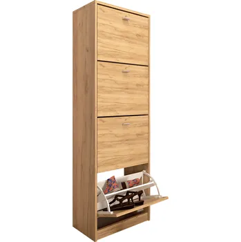 Botník Tempo Kondela Čtyřřadý botník, artisan, VIVAT NEW TYP 3