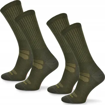 Pánské ponožky Ponožky merino Comodo zelené 35-38