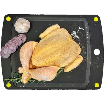 Kuchyňské prkénko Krájecí deska 44 cm GOURMET CHEF Žlutá / JADE