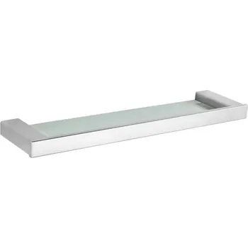 Koupelnový nábytek Mexen Pavo závěsná skleněná polička, chrom - 7030437-00 Koupelnové police