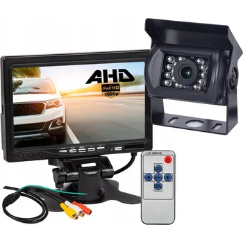 Bezpečnostní kamera SADA PRO COUVÁNÍ KAMERA + MONITOR 7 palců AHD FULL HD DIODY BUS TIR 1920x1080