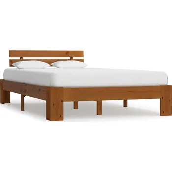 Postel zahrada-XL Rám postele medově hnědý masivní borovice 120 x 200 cm 283180