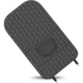 Ochranný autopotah Camerazar Prošívaný voděodolný chránič opěradla autosedačky s kapsou