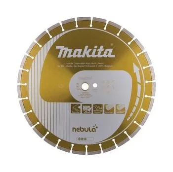 Příslušenství k brusce Makita diamantový řezný kotouč 400 mm Nebula segment 10 mm B-54069